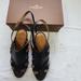 Coach Shoes | Coach Jody Python Black/Sand Leather Heels 4 1/2 Inch Q4073 Size 10 Box Included | Color: Black | Size: 10
