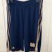 Adidas Shorts | Adidas Notre Dame Fighting Irish Basketball Shorts Sz Xl Euc Ln | Color: Blue/Tan | Size: Xl