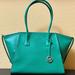 Michael Kors Bags | Michael Kors Avril Extra Large Top Zip Tote Shoulder Leather Bag Palmetto Green | Color: Green | Size: Os