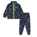 Nike Matching Sets | Nike Little Boys Full Zip Smiley Print Tricot Jacket And Pants 2 Piece Set | Color: Blue/Green | Size: Various