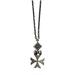 Gucci Jewelry | Gucci Sterling Silver 925 Maltese Cross Necklace | Color: Silver | Size: 32” (Chain Length)