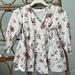 Zara Dresses | Like New!! Zara Flower Wrap Dress: 12-18m | Color: Cream/Red | Size: 12-18mb