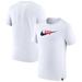 Men's Nike White Paris Saint-Germain Swoosh T-Shirt