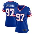 Women's Nike Dexter Lawrence II Royal New York Giants Classic Game Player Jersey
