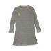 Dress - Shift: Gray Marled Skirts & Dresses - Kids Girl's Size 8