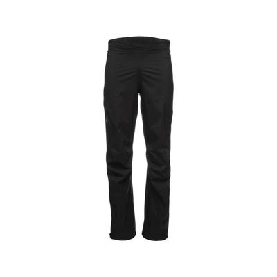 Black Diamond Stormline Stretch Full Zip Rain Pants - Men's Black Extra Small Long APZ9LC0002XSL1