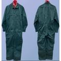 Size L, French Dead-stock Vintage Jumpsuit, Un-Worn Green Boiler-Suit, Overalls, B25