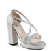 Touch Ups Chloe - Womens 7 Silver Sandal Medium