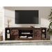 WAMPAT Modern Farmhouse TV Stand for up to 85" TVs Wood Entertainment Center with Open Storage for Living Room