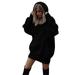 Dtydtpe 2024 Clearance Sales Hoodies for Women Solid Color Clothes Hoodies Pullover Coat Hoody Sweatshirt Womens Long Sleeve Tops Womens Sweaters