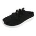 KaLI_store Non Slip Work Shoes Women Womens Running Shoes Tennis Sneakers Sports Walking Shoes Black 6.5