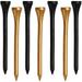 Golf Tees 3 1/4Inch 77 Count Professional Deluxe Wooden Golf Tee Natural Hard Wood Golf Tee