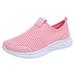 adviicd Summer Shoes For Women High Top Sneakers For Women Women Running Shoes Tennis Walking Sneakers Pink 7