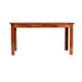 The Twillery Co.® Sasser Desk Wood in Brown | 30 H x 72 W x 24 D in | Wayfair 22FE2AA5118E44C3A533E10BC23609EE