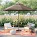 Sol 72 Outdoor™ Launceston 11' Market Umbrella Metal in Brown | 104.9 H in | Wayfair 78C146CCAF5F4FDDAAA18D25652DA764