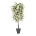 Primrue 72" Artificial Maple Tree in Pot Silk/Plastic in Gray | 72 H x 30 W x 30 D in | Wayfair 63F4C1EC8B9A4ECBB93DAA8B7F1BE23F