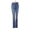 Dollhouse Jeans - High Rise Skinny Leg Denim: Blue Bottoms - Women's Size 9 - Medium Wash