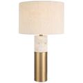 Uttermost Gravitas Brushed Brass and Stone Table Lamp