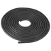 Foam Rubber Weather Stripping Round Rubber Tubing Seal Closed Cell Solid Foam Tubing Strip Black Weather Stripping Door Window Weather Seal for Cars Trucks RVs Boats Home F24815