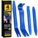 Tresalto Auto Trim Removal Tool Kit Set of 4 Pcs | Auto Trim Removal Tool Set for Car Tools Door Dash Plastic Pry Tool Auto Body Tools - Car Trim Removal Tool Kit