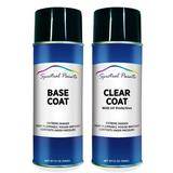 Spectral Paints Compatible/Replacement for Dodge PAW Dark Slate Pearl: 12 oz. Base & Clear Touch-Up Spray Paint Fits select: 1998-2000 DODGE CARAVAN 2000 DODGE INTREPID