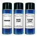 Spectral Paints Compatible/Replacement for Cadillac WA9065 Silver Metallic: 12 oz. Primer Base & Clear Touch-Up Spray Paint Fits select: 1988-1990 CADILLAC ALLANTE