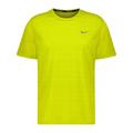 Nike Herren Laufshirt DRI-FIT MILER, gelb, Gr. S