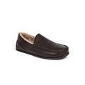 Men's Spun Faux Leather Slippers by Deer Stags in Dark Brown (Size 12 M)