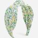 J. Crew Accessories | J Crew Knot Top Headband Liberty Print Fabric Nwt | Color: Green/Pink | Size: Os