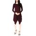 Michael Kors Dresses | Michael Kors Women's Printed Handkerchief Hem Dress Red Size Petite Small | Color: Red | Size: Sp