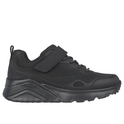 Skechers Boy's Uno Lite - Worlo Sneaker | Size 13.0 | Black | Synthetic/Textile | Machine Washable