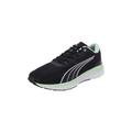 PUMA Men's Sport Shoes ELECTRIFY NITRO 2 RUN 75 Road Running Shoes, PUMA BLACK-LIGHT MINT-PUMA GOLD, 42.5