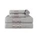 Blue Nile Mills BNM Assorted 6-Piece Cotton Modern Geometric Towel Set 100% Cotton in Gray | 14 W in | Wayfair BNM LARISSA 6PC SET-CE