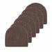 Sweet Home Collection Outdoor Chair Pad Polyester in Gray/Brown | 16 W x 13 D in | Wayfair UMLD-CHPAD-CF-6P