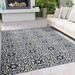 Blue 2' x 6'7" Area Rug - Bungalow Rose Geometric Machine Tufted Polypropylene Indoor/Outdoor Area Rug in 78.74 x 23.62 x 0.28 D | Wayfair