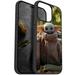 Compatible with iPhone 12 Mini (5.4 inch) Phone Case Star Wars Baby Yoda (Matte Hard Back(PC) & Soft Edge (TPU)) 2RET298