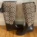 Coach Shoes | Coach Tristee Rainboots | Color: Brown/Tan | Size: 8