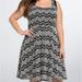 Torrid Dresses | Euc- Torrid Lace Skater Contrast Dress-12 | Color: Black/White | Size: 12