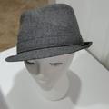 J. Crew Accessories | J. Crew Gray Wool Blend Fedora Hat X/Xl Euc Fully Lined | Color: Gray | Size: L/Xl