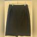 J. Crew Skirts | J. Crew Cotton Pencil Skirt- Black | Color: Black | Size: 8