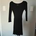 American Eagle Outfitters Dresses | American Eagle | Crochet Dress | 3/4 Sleeves | Black | Xs | Color: Black | Size: Xs