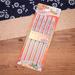 Wildon Home® 5 Pairs (10 Pcs) High Quality Butterfly Design Silver Stainless Steel Chopsticks Stainless Steel in Gray | Wayfair