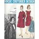 1950S Vintage Vogue Sewing Pattern B34 Dress & Coat | 1265 Ronald Paterson Vogue 1244