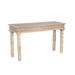 Milton Carved Console Table