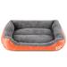 Dog Bed Dog Beds for Large Dogs Orthopedic Bolster Couch Pet Bed Washable Nonskid Bottom Couch Dog Sofa Bed for Comfortable Sleep Multiple Size