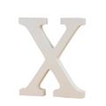 SANWOOD Wooden Ornament Wooden English Letters Alphabet Symbol Ornament Wedding Party DIY Decoration