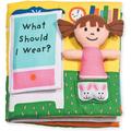 Melissa & Doug Soft Activity Baby Book - What Should I Wear? - Sensory Travel Toys Dress Up Doll For Babies And Toddlers What Should I Wear Soft Activity Baby Book