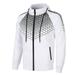 iOPQO Sweatshirts For Men Men Suit Velvet Chest Raglan Sleeve Print Zipper Hooded Sweatshirt Sport Set White + L