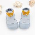 LEEy-world Toddler Shoes Shoes Casual Socks Animals Toddler Indoor Walkers Baby Elastic Cute First Baby Shoes High Top Shoes Size 4 Sky Blue