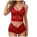 Lingerie for Women Fashion Sexy Print Sleepwear Temptation Underwear Nightdress